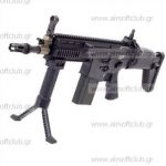 Tactical Bipod Grip With Hole - Black